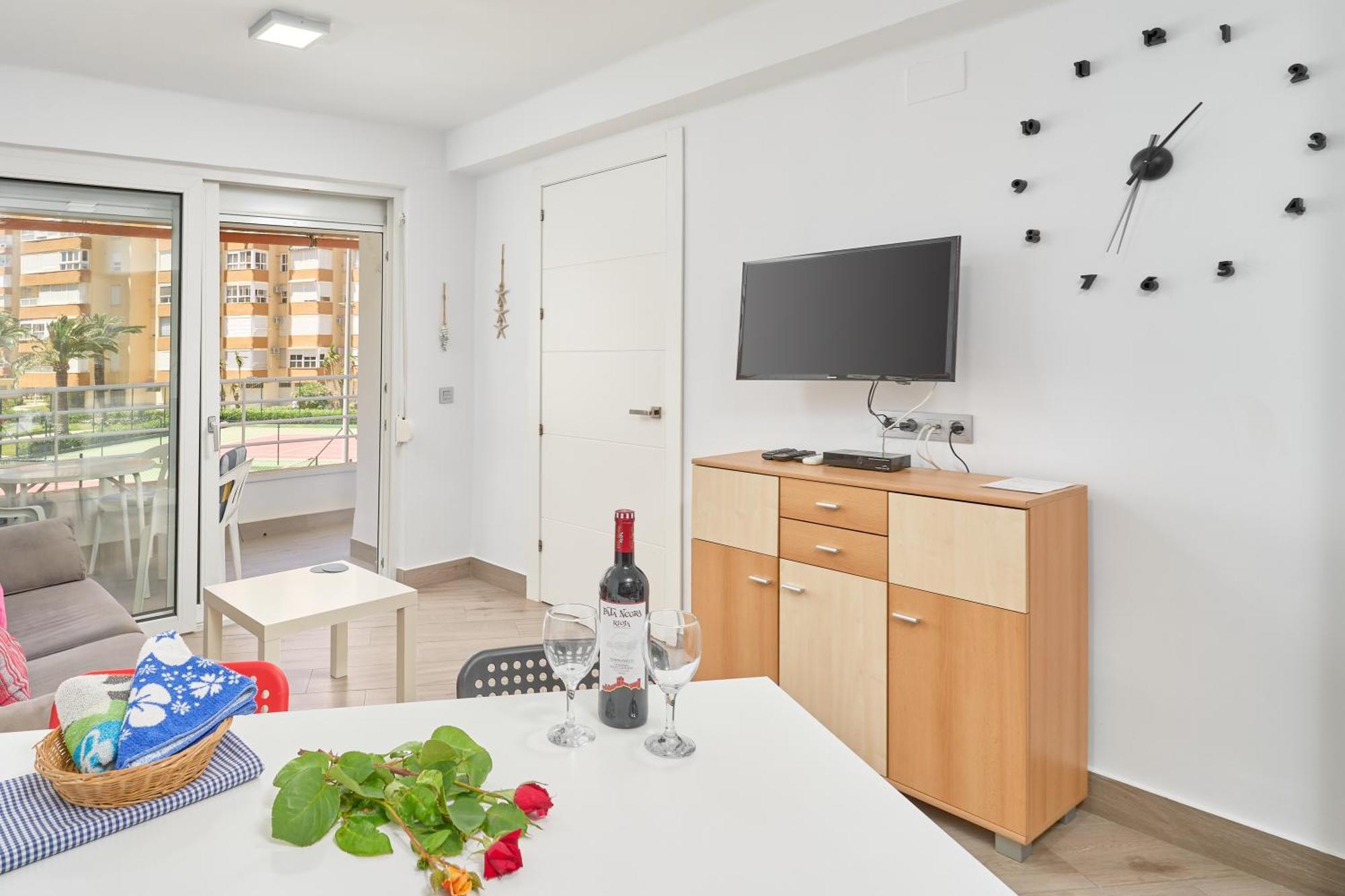Apartamento Primera Linea Playa 阿尔加罗沃 外观 照片